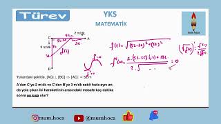 AYT TÜREV max min problemi Sorusu ayt türev [upl. by Flemings514]