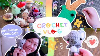 ✸Crochet Vlog 17✸ Throwback Amigurumi Showcase 2020  productive week  chit chat and relax [upl. by Roberta712]