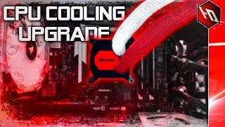 ULTIMATE CPU COOLING UPGRADE Corsair H100i V2 Commander Pro CableMod etc [upl. by Amand]