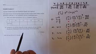 LK Mathe Abitur Beispielklausur 2025 NRW Prüfungsteil A Stochastik Wahlpflichtaufgaben [upl. by Aitnuahs599]