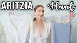 ARITZIA TRY ON HAUL Casual  Dressy pieces youll LOVE [upl. by Arahk]