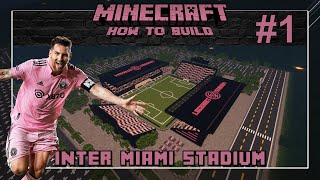 Minecraft Tutorial  Como Construir um Estádio Pequeno 1  Campo de Futebol [upl. by Shieh]