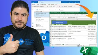 ✉ Cómo extraer emails de Outlook a una hoja de Excel usando VBA y macros [upl. by Whitehurst]