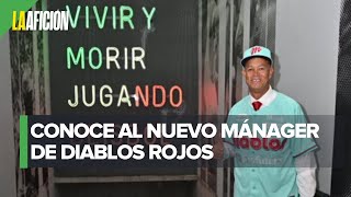 Diablos Rojos del México presenta a Lorenzo Bundy como su nuevo mánager [upl. by Audie993]