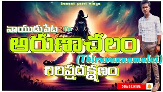 Naidupeta to Thiruvannamalai గిరిప్రదష్కాణం చేశాను 19092024Suneel parri vlogs  Telugu 🙏 [upl. by Anelak301]