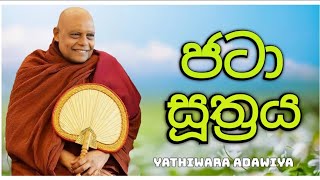 ජටා සූත්‍රය  Nauyane ariyadamma maha thero yathiwara adawiya  යතිවර අඩවිය [upl. by Dexter]