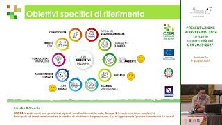 CSR Campania 20232027 presentazione intervento SRD04 [upl. by Umeh]