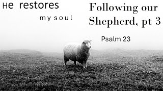 Simpson Baptist Church Service 11032024 Following our Shepherd pt 3 He Restores My Soul [upl. by Philo247]