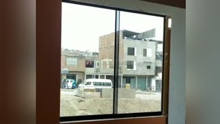 instalación de ventanas corredizas de vidrio sistema Nova [upl. by Wrigley624]