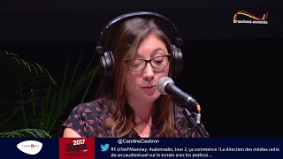 FINALE JEUNES TALENTS  Journaliste Radio  Céline Collonge  Salon de la Radio 2017 [upl. by Titos]