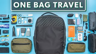 How To Pack a Carryon for One Bag Travel [upl. by Knuth]