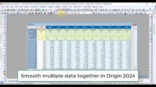 Smoothing and InterpolatingExtrapolating multiple data sets is easier in Origin 2024 [upl. by Noelc60]