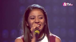 Jahanvi Sangha  Beintehaan  The Blind Auditions  The Voice India 2 [upl. by Lenej91]