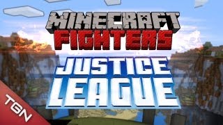 MINECRAFT FIGHTERS LA LIGA DE LA JUSTICIA [upl. by Clarie549]