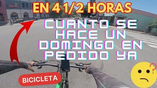 Cuánto se gana un domingo en PedidosYa en 8 mil en 4 12 hrs😮🫣 [upl. by Karissa25]