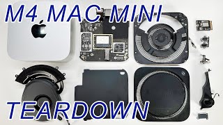 2024 M4 Mac Mini Teardown FULL  SSD Removable [upl. by Mathilde]