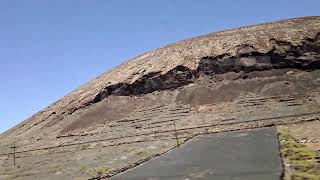 Lapilli Quarry at Cinder Cone on Lanzarote lanzarote volcano resources geology travel lava [upl. by Kissee565]