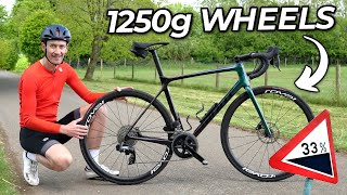 Are Lightweight Wheels Really Faster Uphill New Roval Alpinist CLX wheels Reviewed [upl. by Salome]