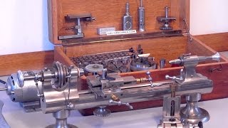 Lorch 8mm WWbed Watchmakers Precision Lathe [upl. by Anegal]