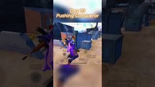 Day 10 of Pushing Conqueror in BGMI youtubeshorts viral bgmi [upl. by Adnohser]