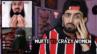 Mufti Menk Vs Crazy Women on IG Live  Reaction [upl. by Anilesor]