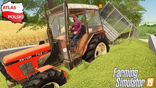 Nowy silos Kiszonka z kukurydzy SEASONS  Wschodnia Dolina ☆ FS 19 ☆ Atlas Polski ㋡ Anton [upl. by Nine]