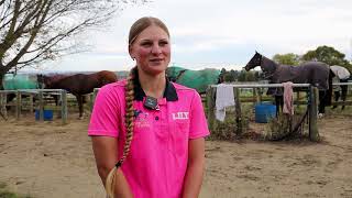 Pony Scurry Participant amp Trackwork Rider  Lily Iremonger [upl. by Mori]