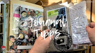 Journal Tipps  Wie du dein Junk Journal füllen kannst  Bollenhut Art ❤️ [upl. by Alansen]