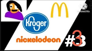 Logo history 3 Kroger nickelodeon amp McDonalds [upl. by Ahsiela]