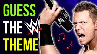 WWE THEME SONG QUIZ  WHOSE SPEAKING [upl. by Llerad]