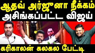 TVK Vijay Release Ambedkar Book  Karikalan exposes Vijay amp Aadhav Arjuna  VCK Thol Thirumavalavan [upl. by Allare]