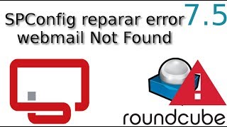 ISPConfig reparar error webmail Not Found [upl. by Asen]