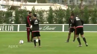 Anwar El Ghazi scores stunning penalty during training [upl. by Acinorej]