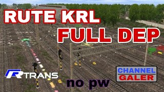 SHARE ADDONS RUTE FULL DEP  Trainz Simulator Android [upl. by Norrad738]