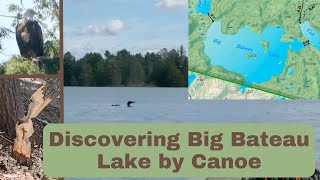 Discovering Big Bateau Lake by Canoe Sylvania Wilderness [upl. by Ettegirb223]