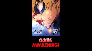 Bakugos Quirk AWAKENING  My Hero Academia shorts [upl. by Amador]