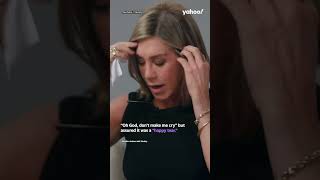 Jennifer Aniston breaks down during interview as ‘Friends’ turns 30  shorts yahooaustralia [upl. by Gold6]