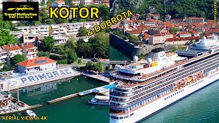 KOTOR i DOBROTA iz vazduha Jesen 2024  KOTOR amp DOBROTA Aerial View in 4K MNE Crna Gora [upl. by Ainek488]