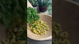 Easy Tortellini Salad Recipe with Pesto Vinaigrette 🍝 Perfect for Potlucks amp BBQs [upl. by Azelea]