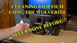 Cleaning 8mm With The Wolverine 8mm Digital Movie Maker [upl. by Jarred498]