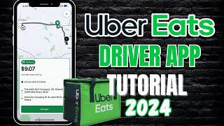 Uber EATS Delivery App Tutorial for 2024 Step by Step [upl. by Asli999]