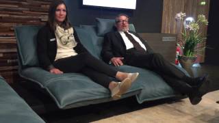 New Sofa Model from Koinor at Milan Design Week 2017 [upl. by Conias]