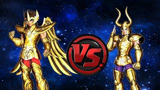 Los Caballeros del Zodiaco Alma De Soldados Aioros de Sagitario VS Shura de Capricornio [upl. by Odraboel992]