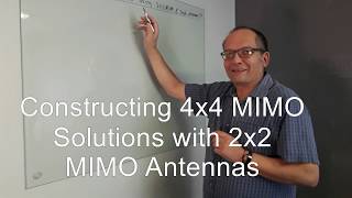 Constructing 4x4 MIMO Solutions using Poynting 2x2 MIMO Antennas [upl. by Cindelyn]