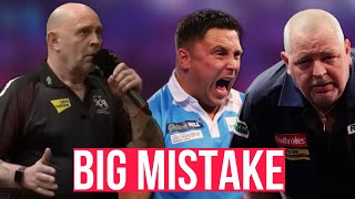 BIGGEST Darts Referee MISTAKE Russ Bray GIFTS Player Win [upl. by Aribold]