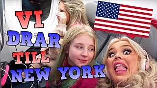 VI ÅKER TILL NEW YORK  vlogg 1 [upl. by Ikkela82]