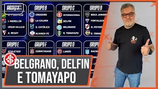 Inter estreia na Argentina contra o Belgrano na Copa SulAmericana [upl. by Raymonds300]