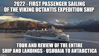 2022 Viking Octantis Exploration ship – First sailing to Antarctica  Ship Tour and Review [upl. by Johnstone]