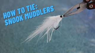 Fly Tying Tutorial  Snook Muddlers [upl. by Eidnas10]