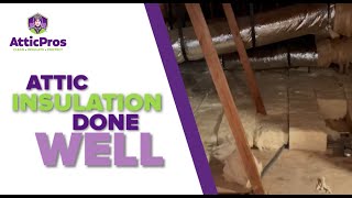 Attic Cleaning and Insulation Installation in  Oakland CA atticcleaning atticinsulation [upl. by Olnee]